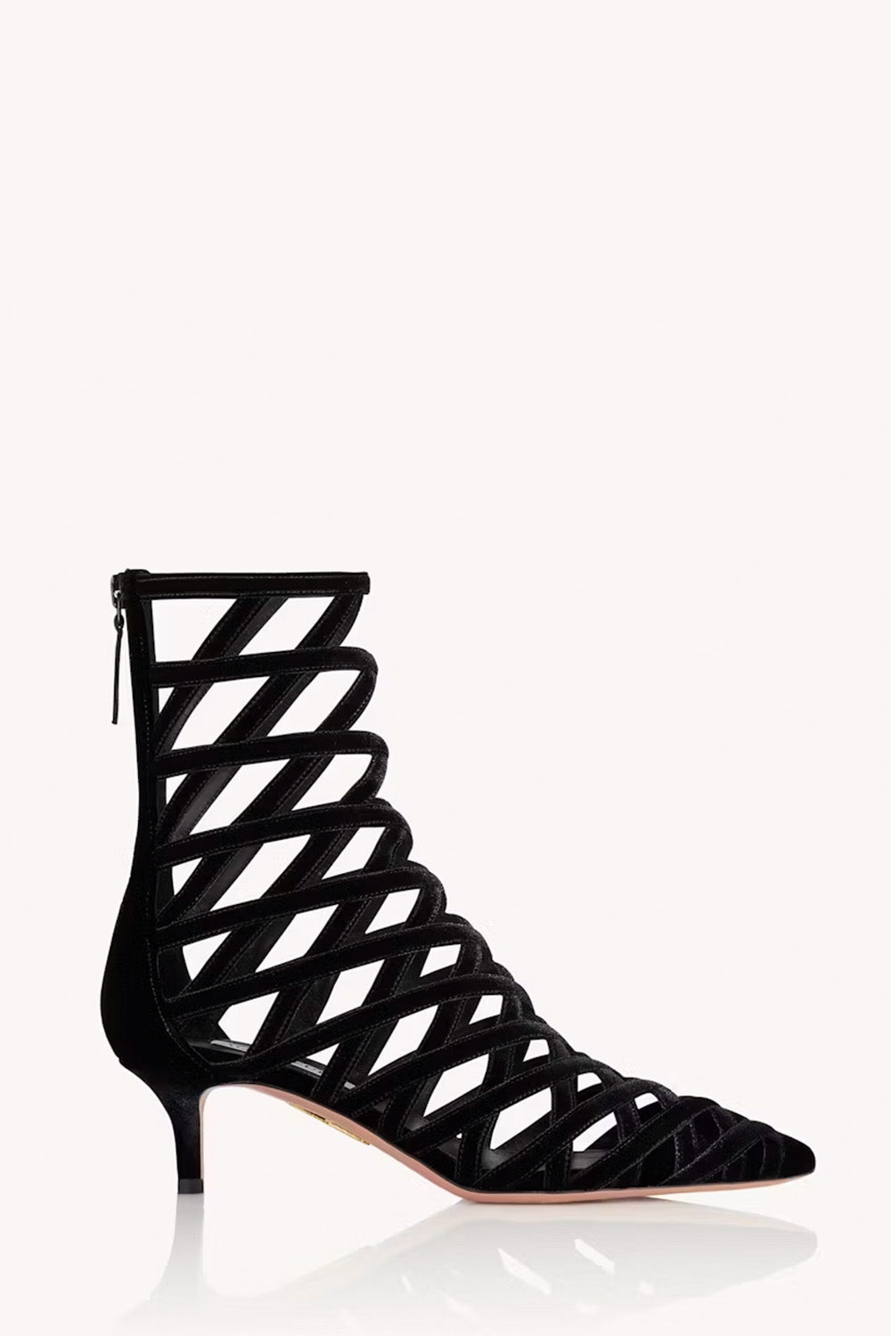 Aquazzura Romance 50 Ankle Boots Black