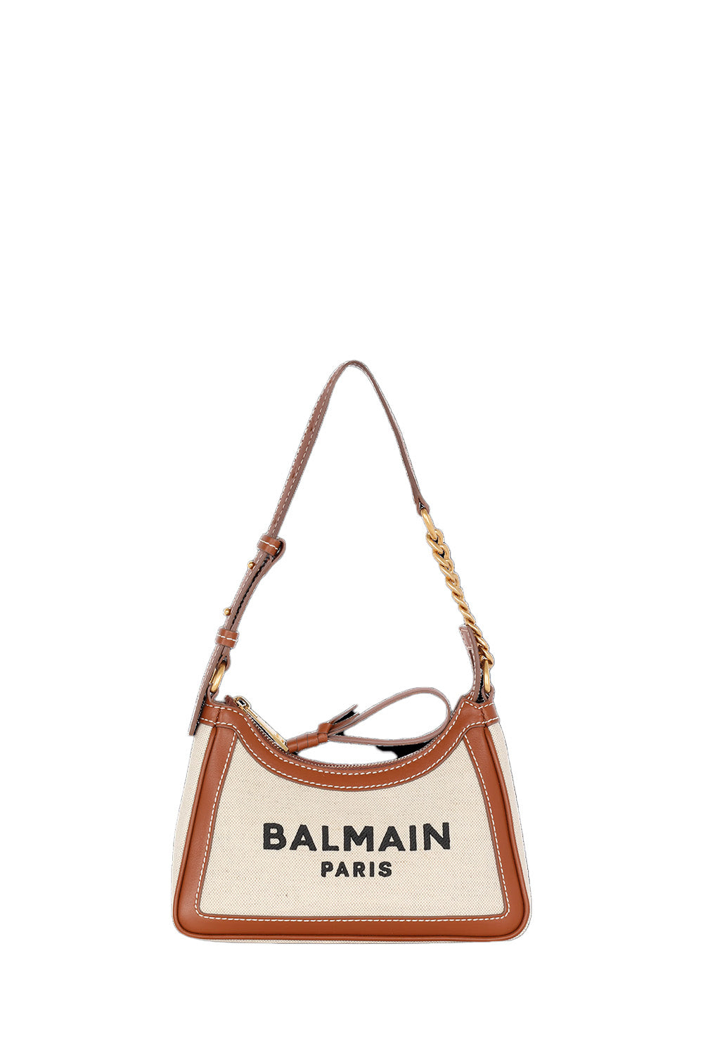 B-Army Canvas Bag With Leather Inserts