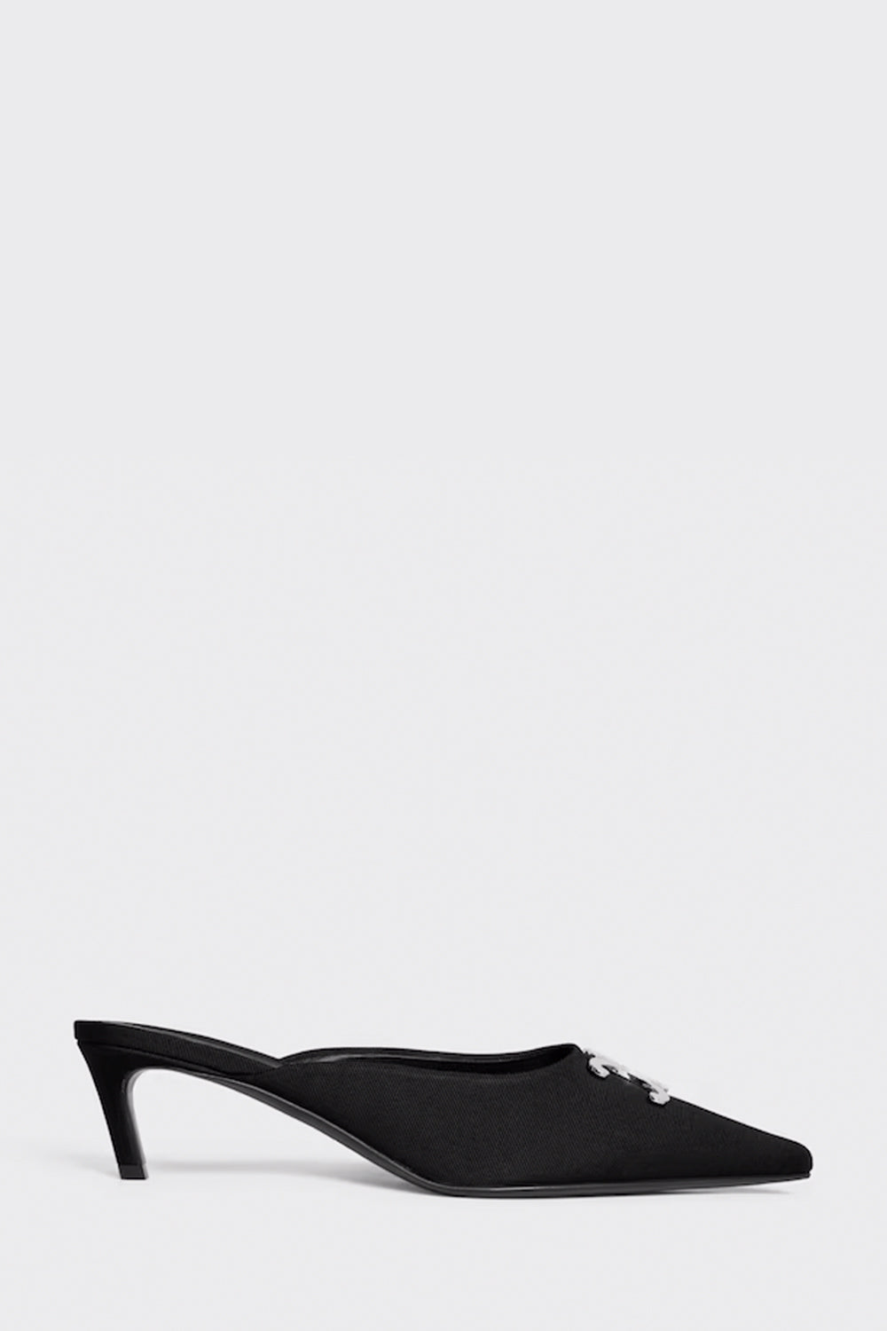 サンダル・ミュール CELINE Alma Triomphe gros-grain mule CELINE ALMA TRIOMPHE MULE IN GROS-GRAIN FABRIC - | CELINE