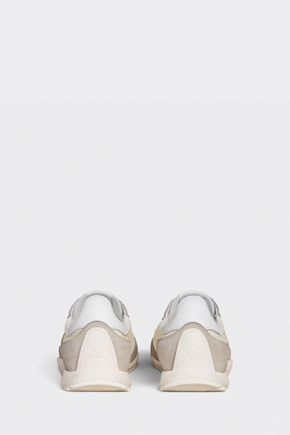 Celine Racer - Low Top Sneaker With Triomphe In Nylon, Suede Calfskin And Calfskin
