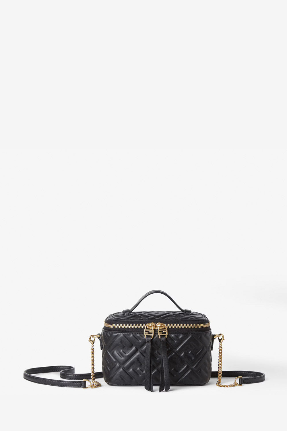 Fendi Vanity Nappa Leather Mini-Bag With FF Motif