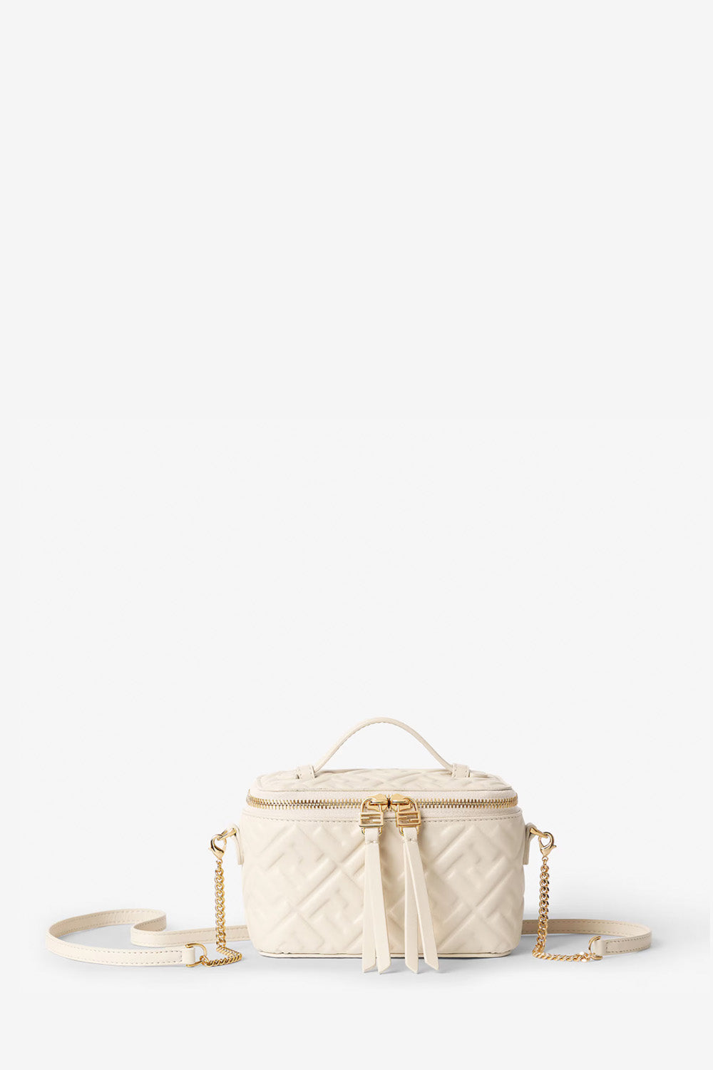 Fendi Vanity Nappa Leather Mini-Bag With FF Motif