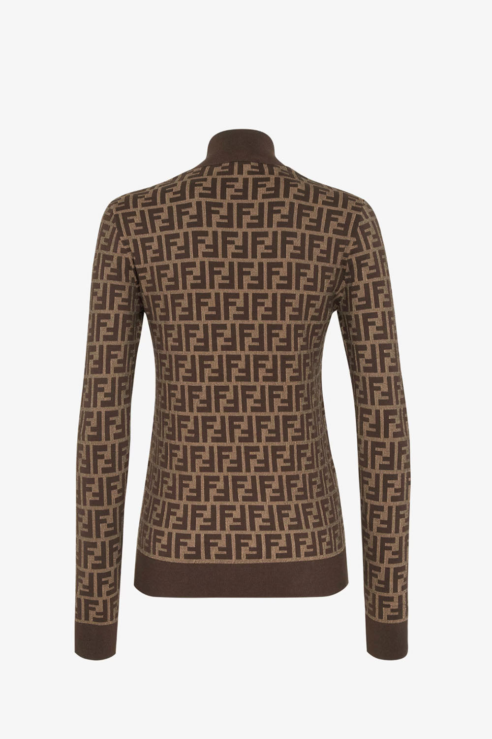 Sweater Brown FF Cotton Sweater