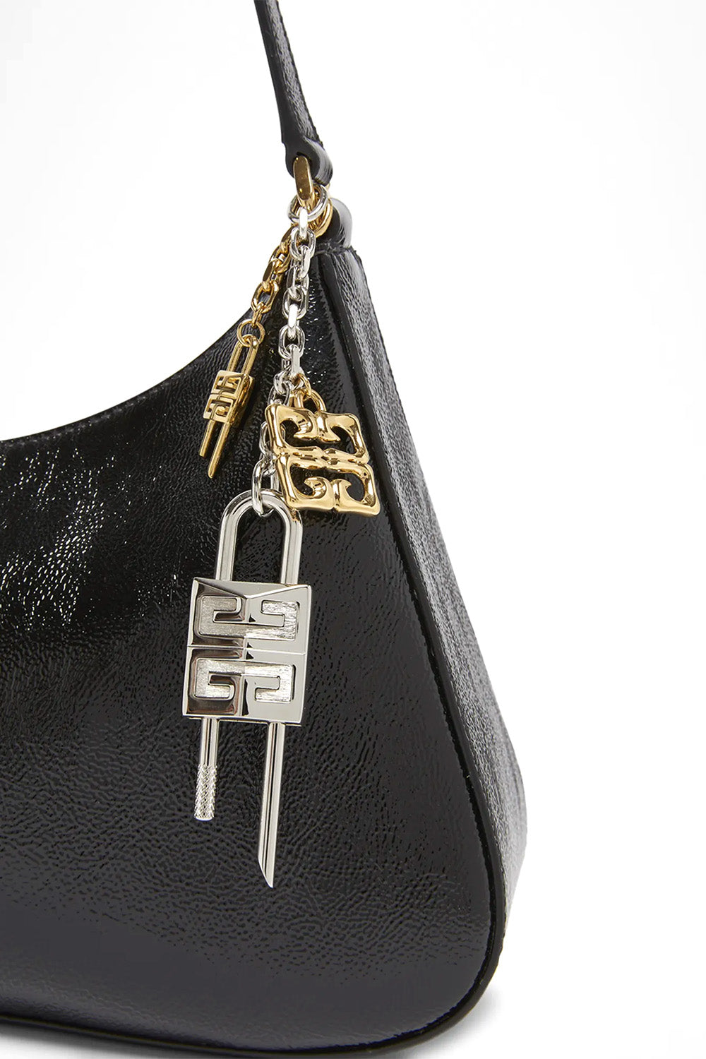 Small Lucky Lock Bag In Patent Leather