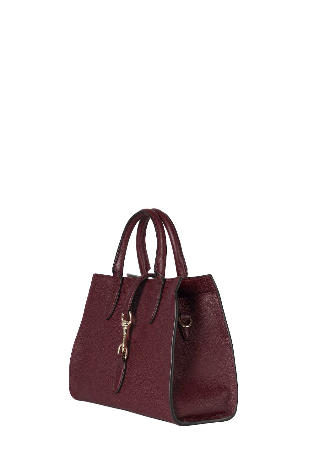 Medium Tote Bag With Hook Closure