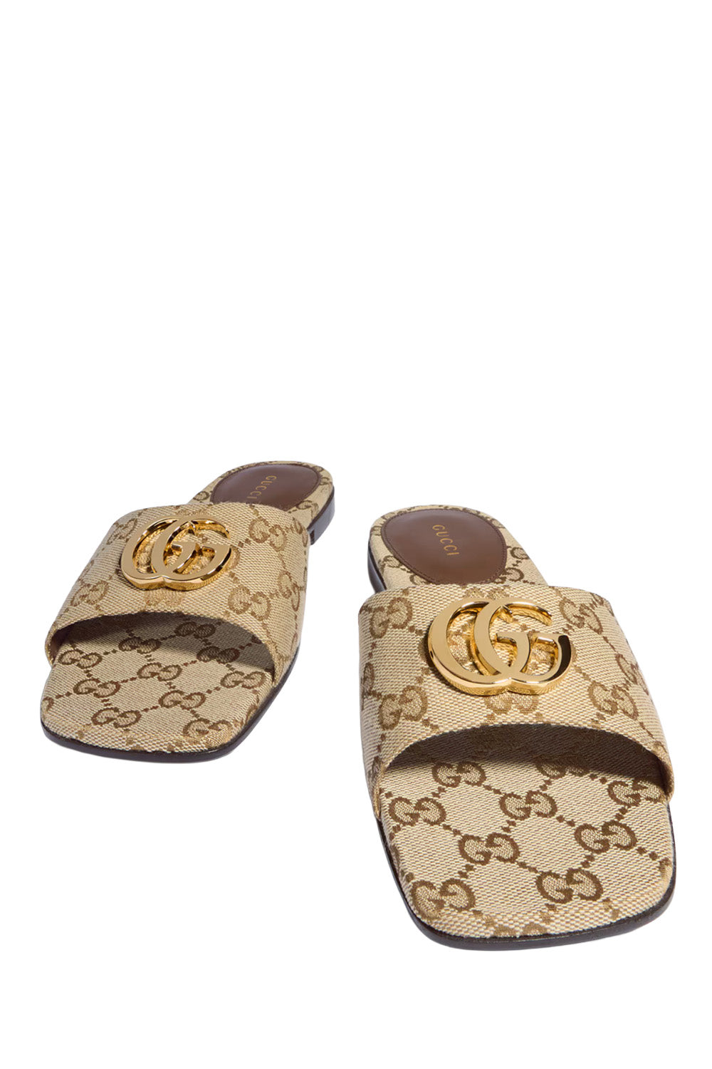 Slide Sandal With Double G