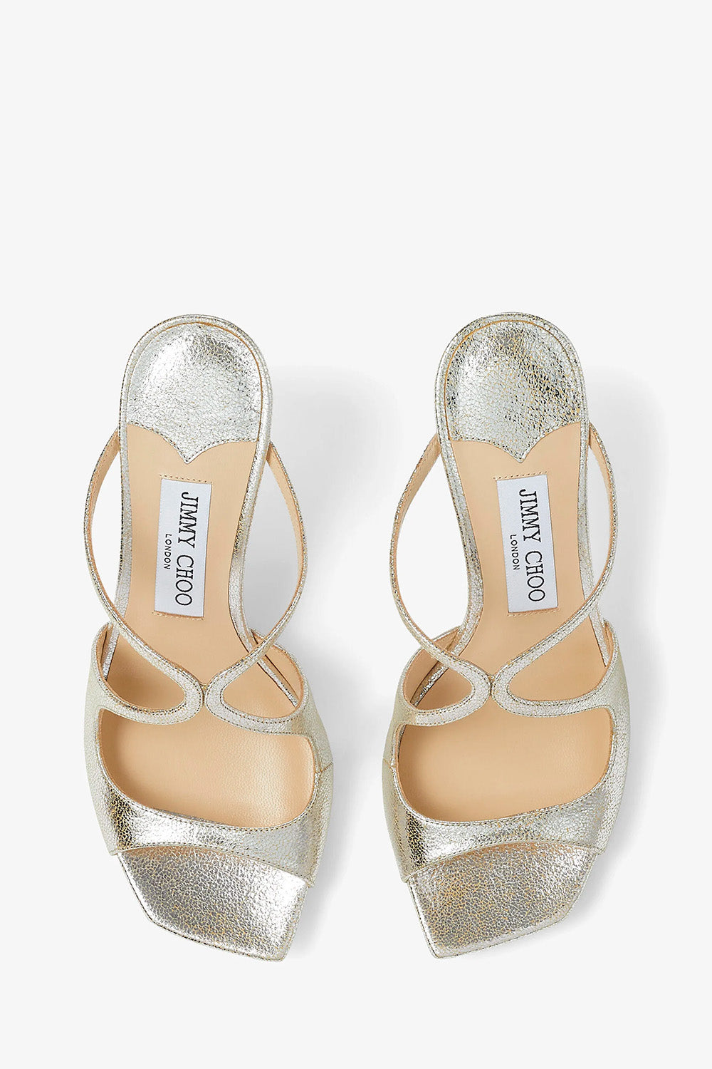 Anise 75 Glitter Leather Mules