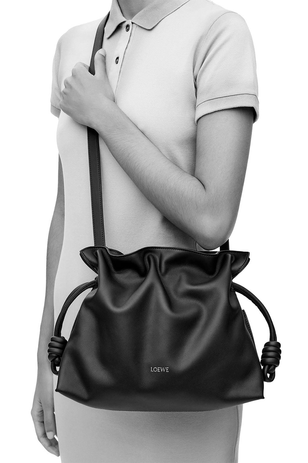 Medium Flamenco Clutch In Nappa Calfskin