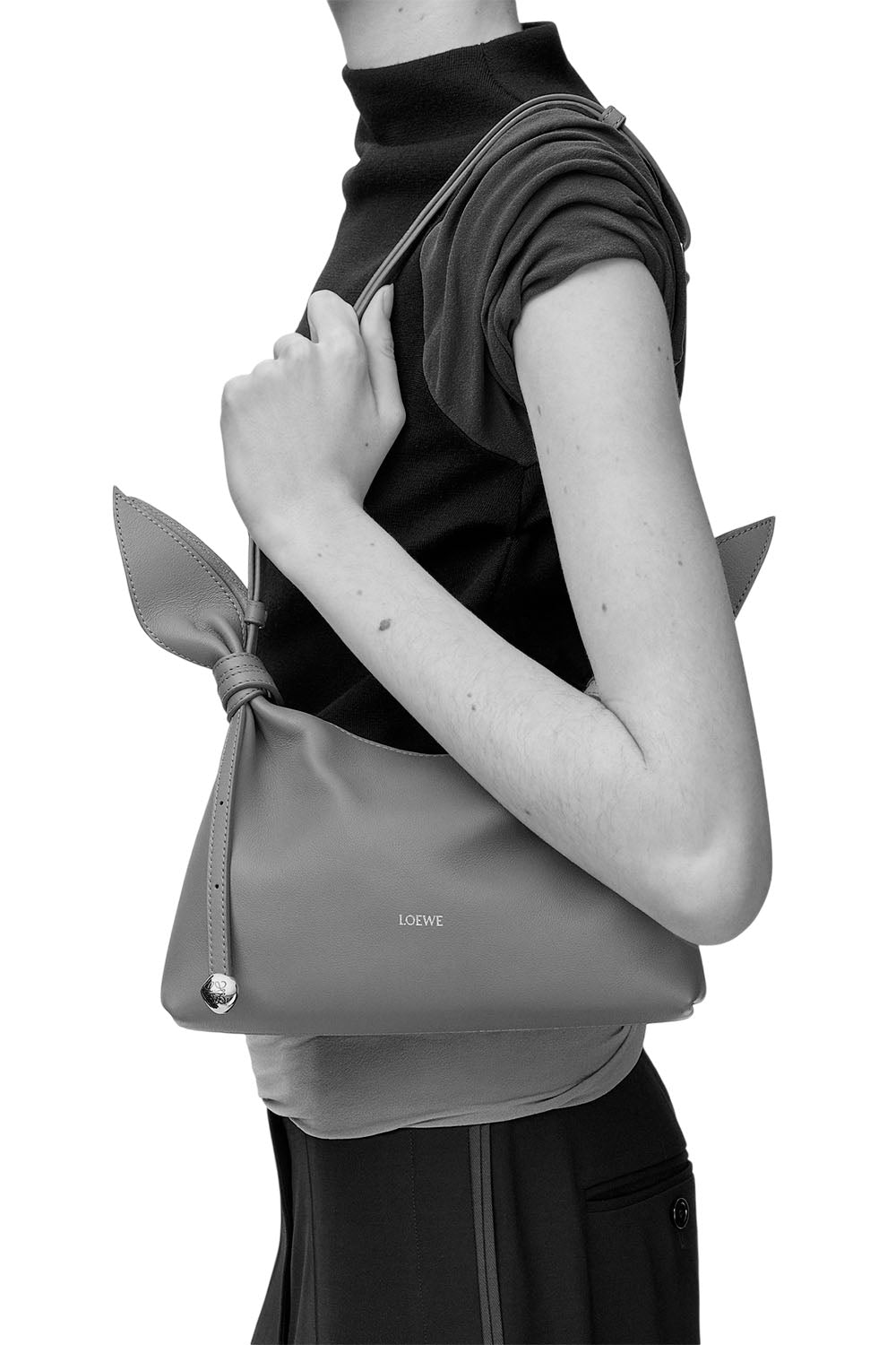 Mini Scarf Bag In Smooth Calfskin