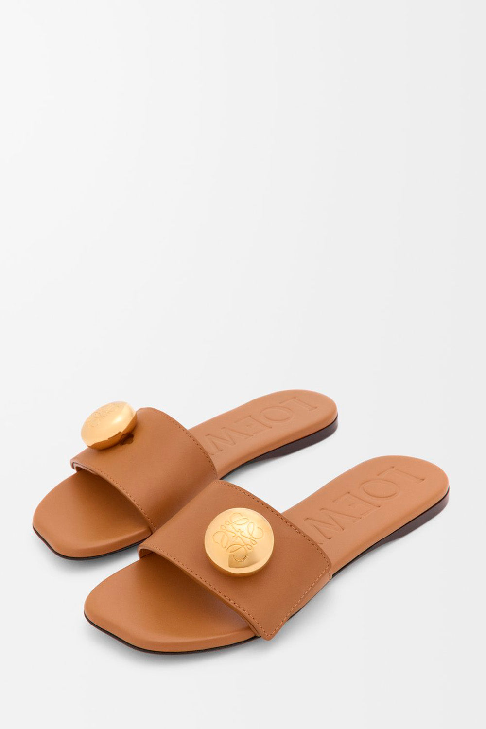 Pebble Slide In Soft Calfskin