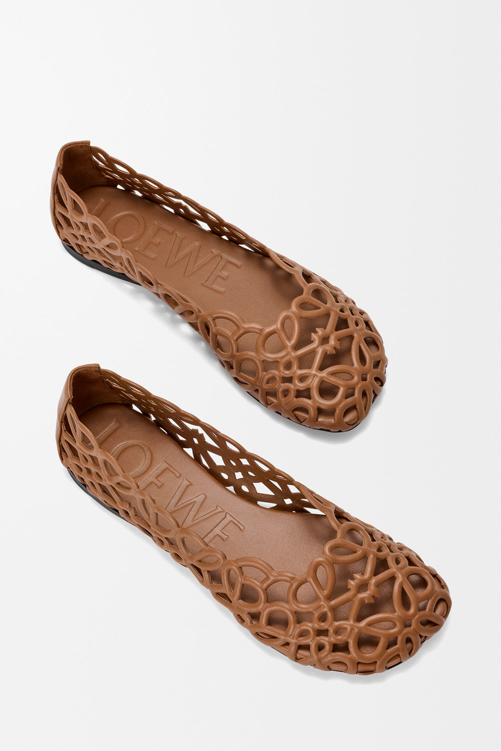 Petal Anagram Ballerina In Lambskin