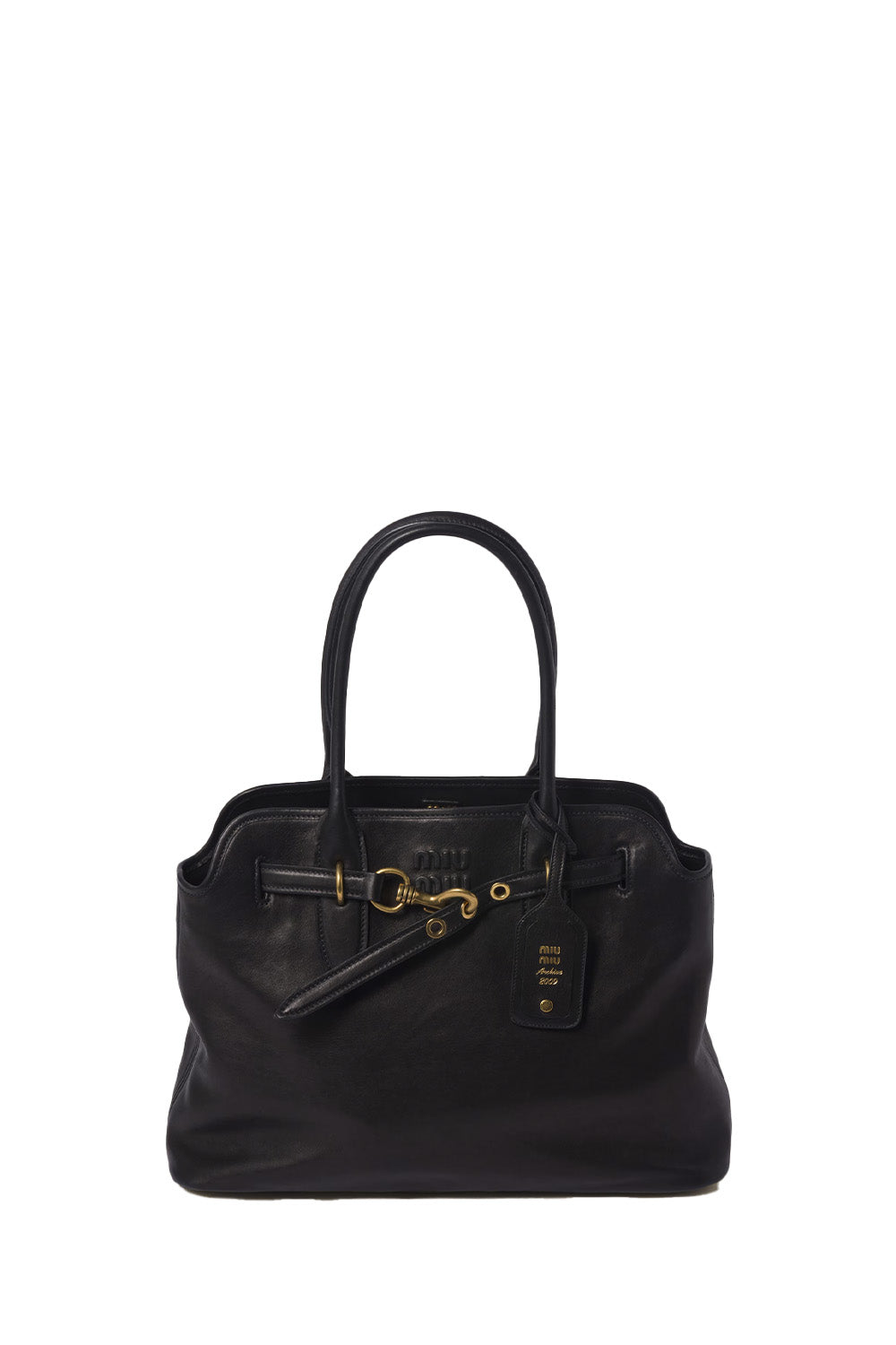 Medium Aventure Nappa Leather Bag