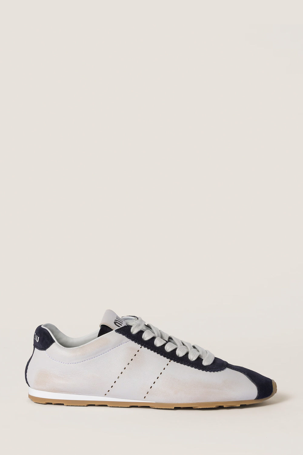 Plume Nappa Leather And Suede Sneakers