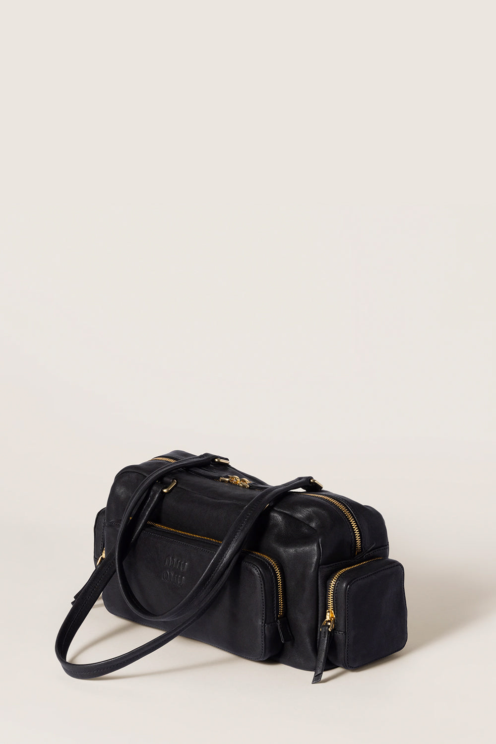Pocket Washed Nappa Leather Bag