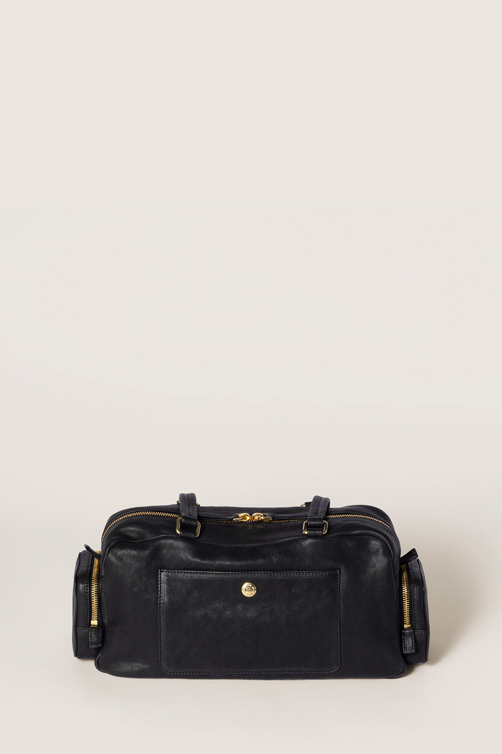 Pocket Washed Nappa Leather Bag