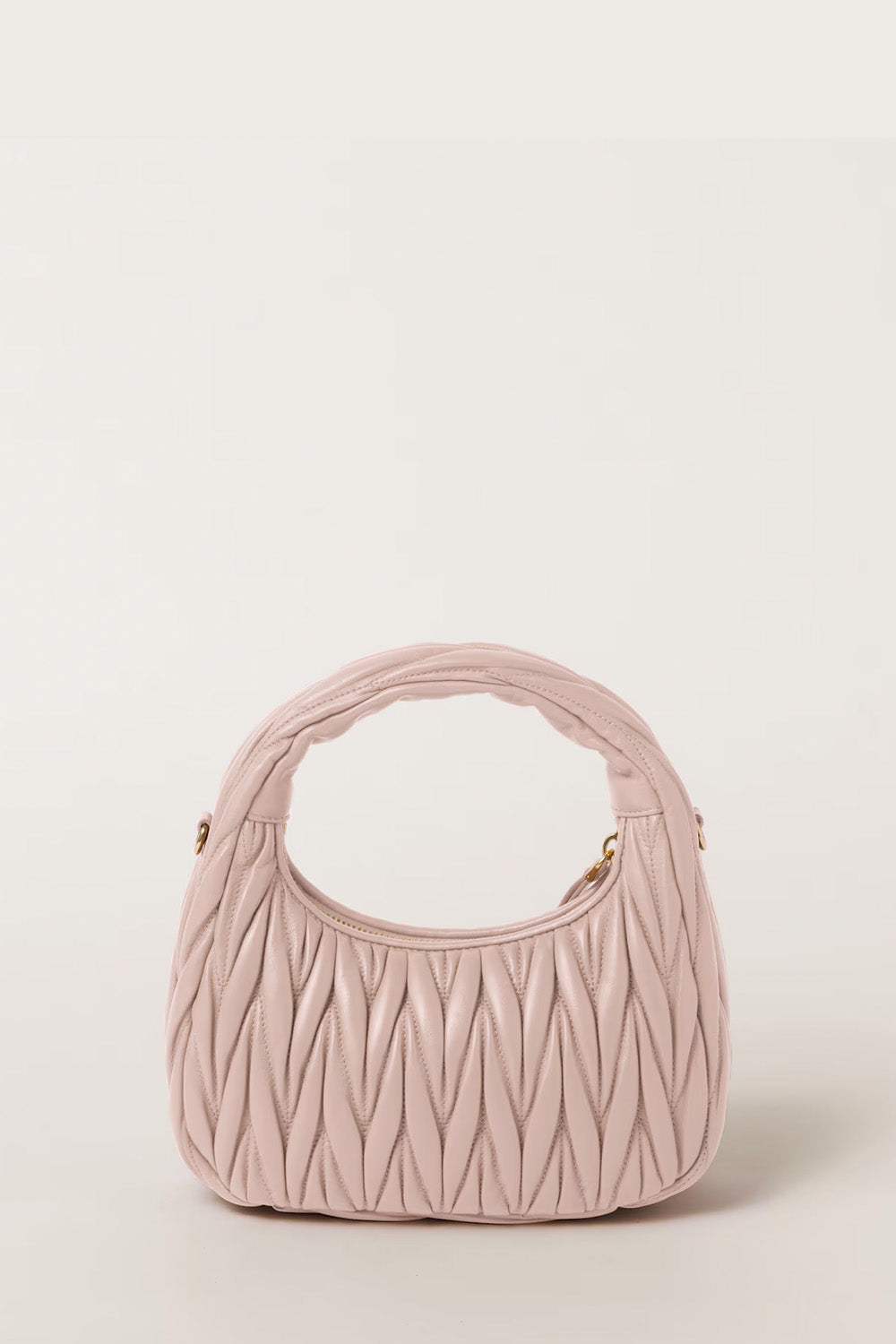 Wander Matelassé Nappa Leather Hobo Bag