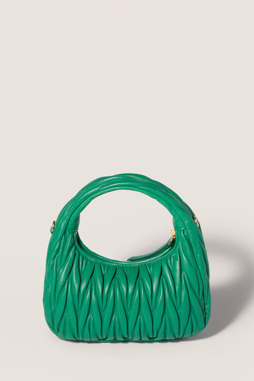 Small Wander Matelassé Nappa Leather Hobo Hag