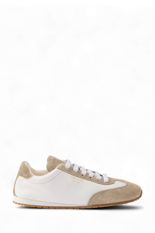 Nappa Leather And Suede Sneakers