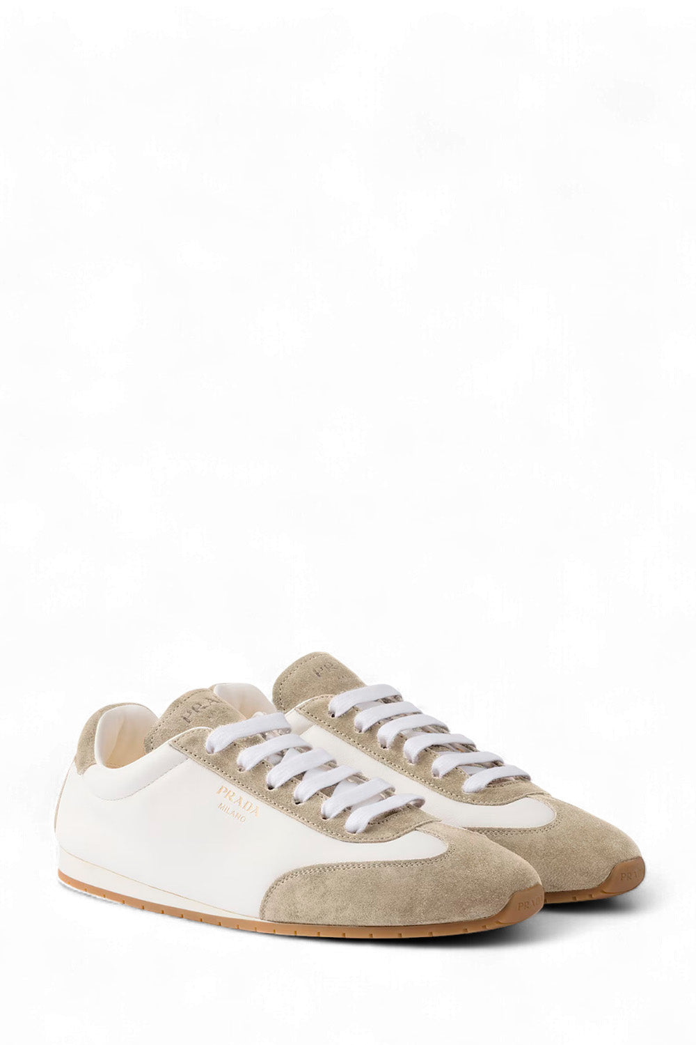 Nappa Leather And Suede Sneakers