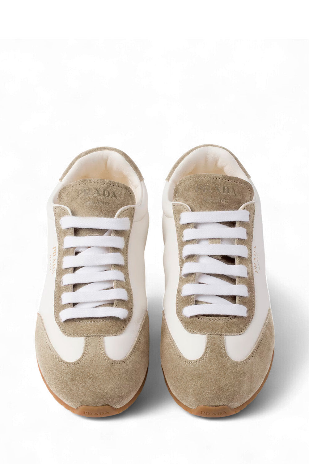 Nappa Leather And Suede Sneakers
