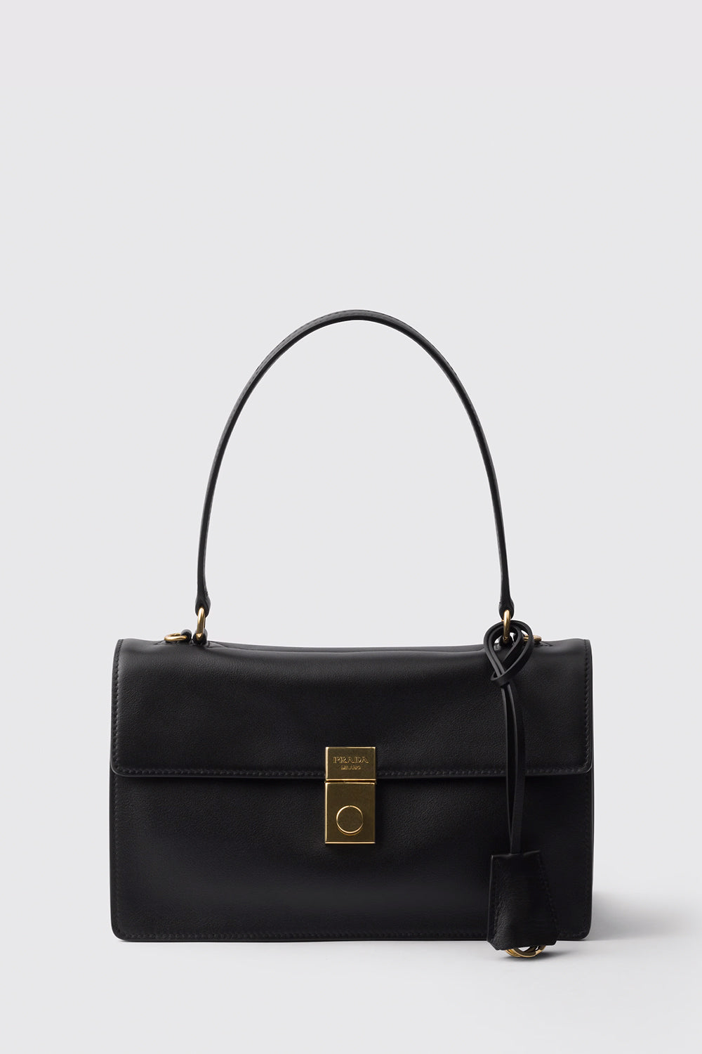 PRADA - Prada Soft Sound Medium Leather Shoulder Bag – The Sale