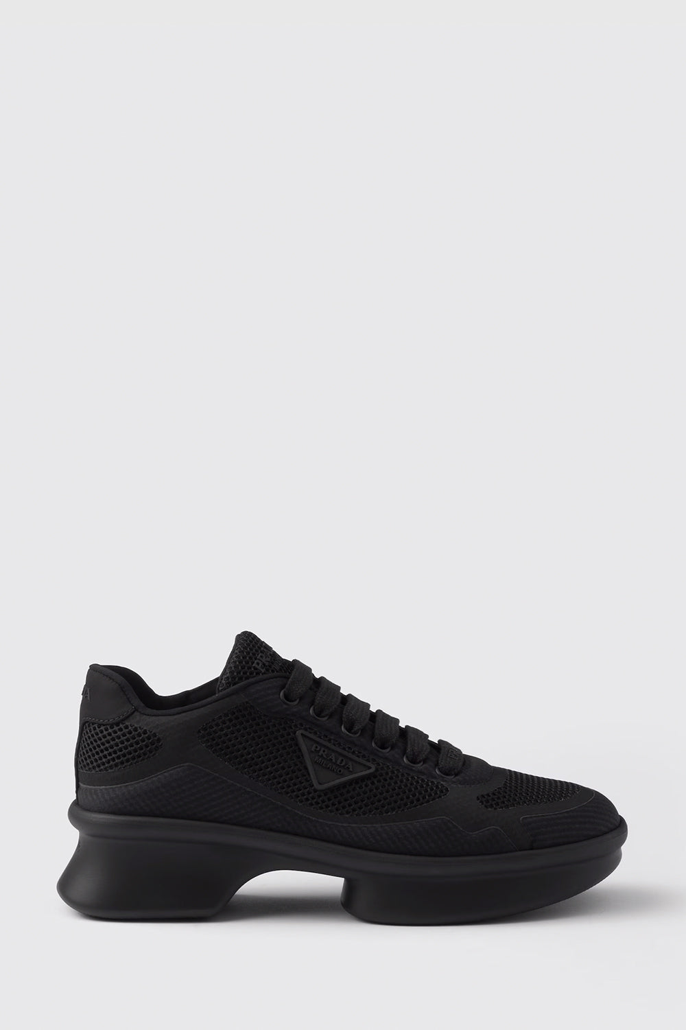 Re-Nylon And Mesh Fabric Sneakers