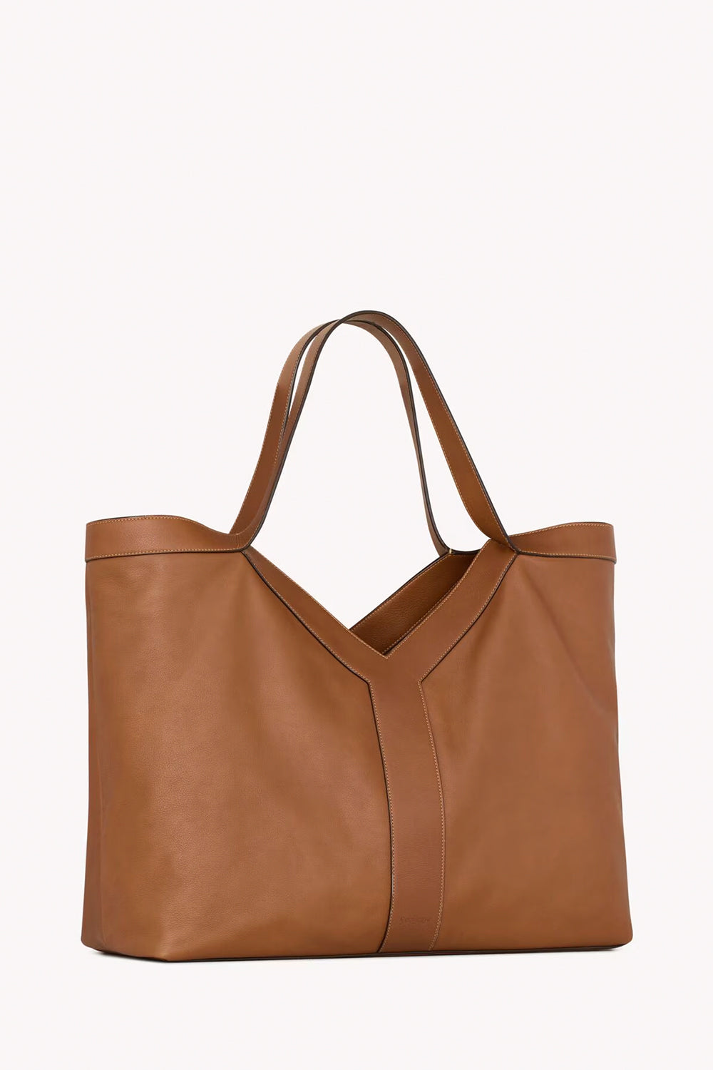 Y Large Tote In Leather