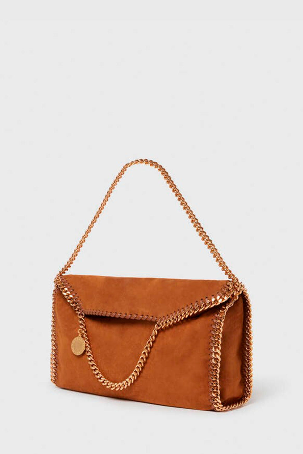 Falabella Fold-Over Tote Bag In Suede