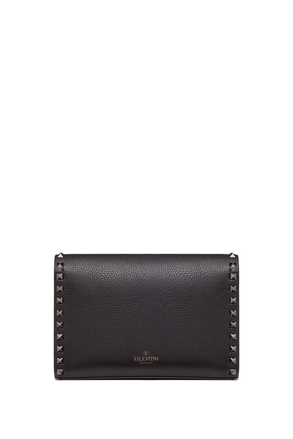Small Rockstud Grainy Calfskin Crossbody Bag