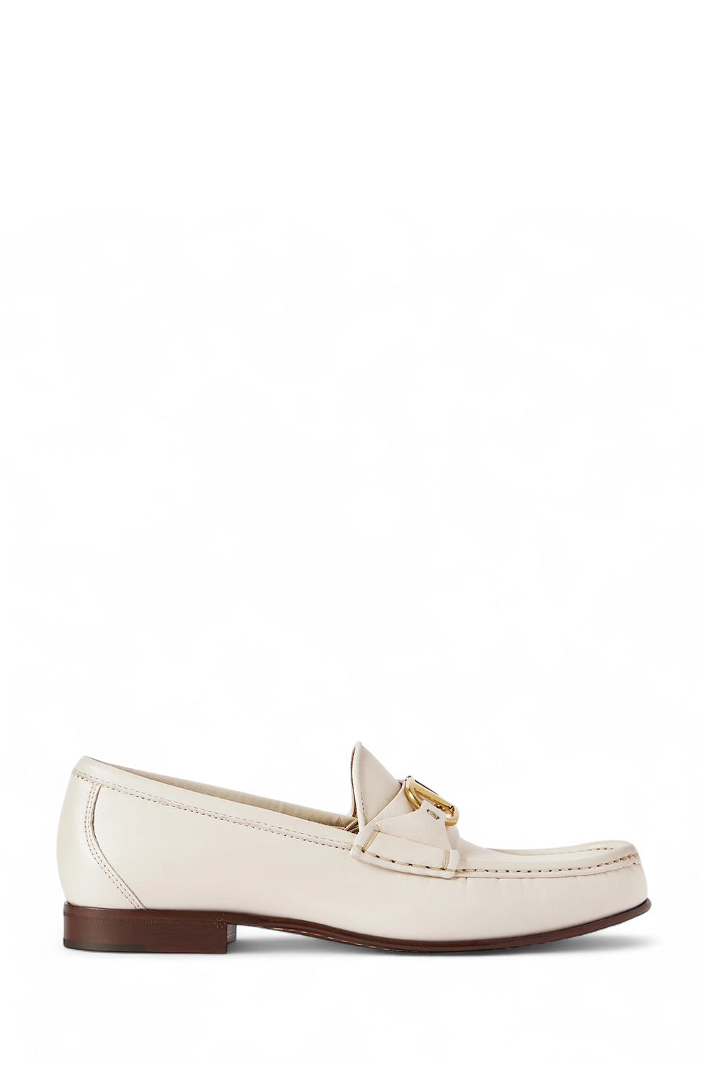 Vlogo Signature Embellished Leather Loafers