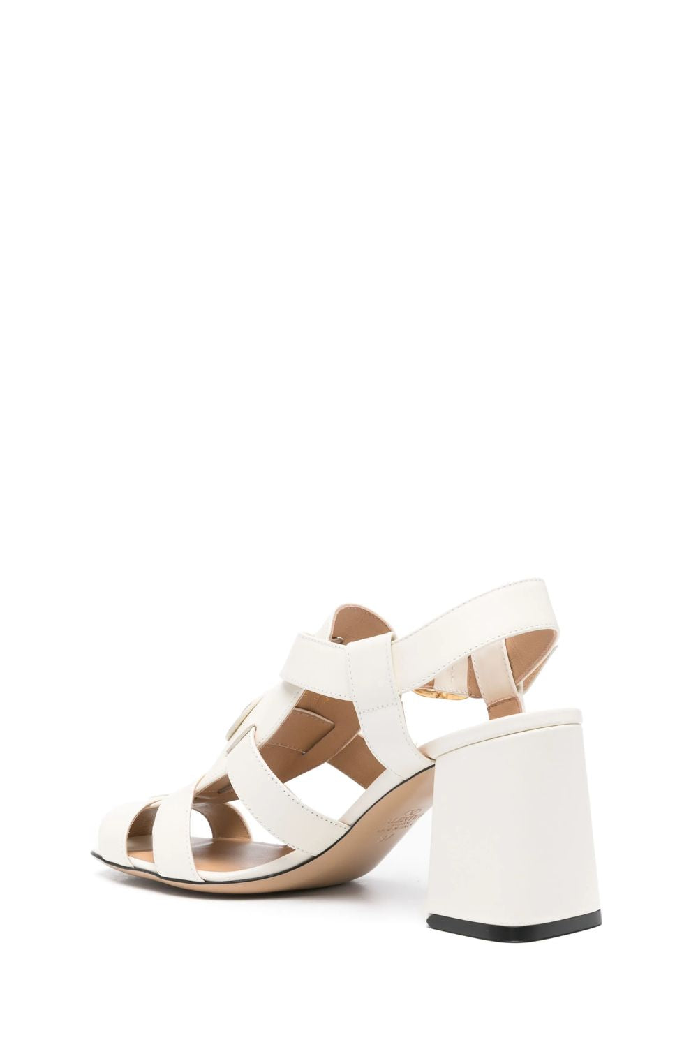 VLogo Signature Leather Sandals
