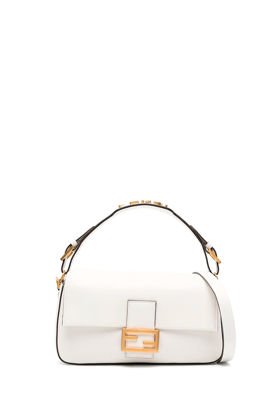 Baguette Midi leather shoulder bag