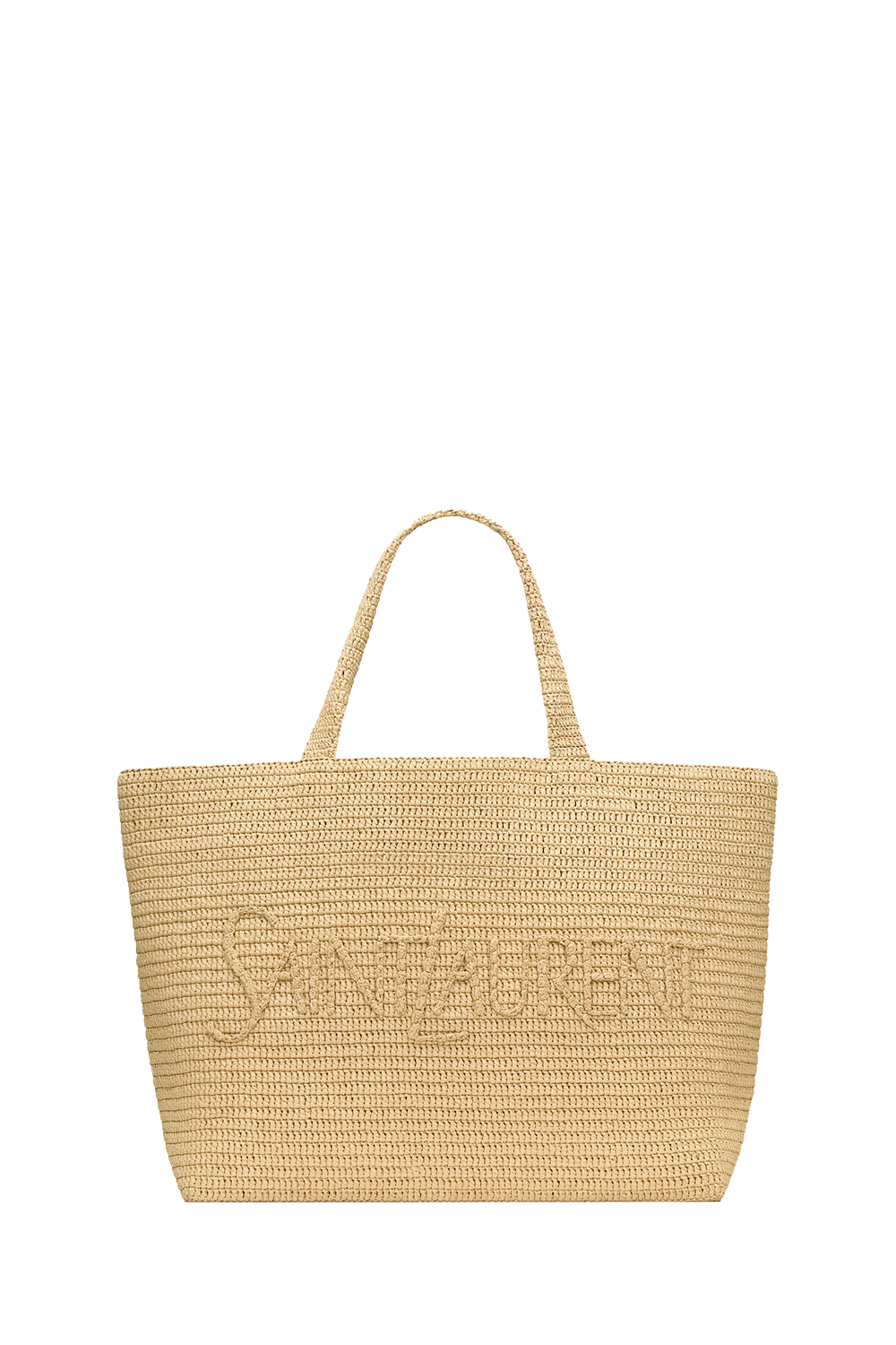 Saint Laurent Tote In Raffia