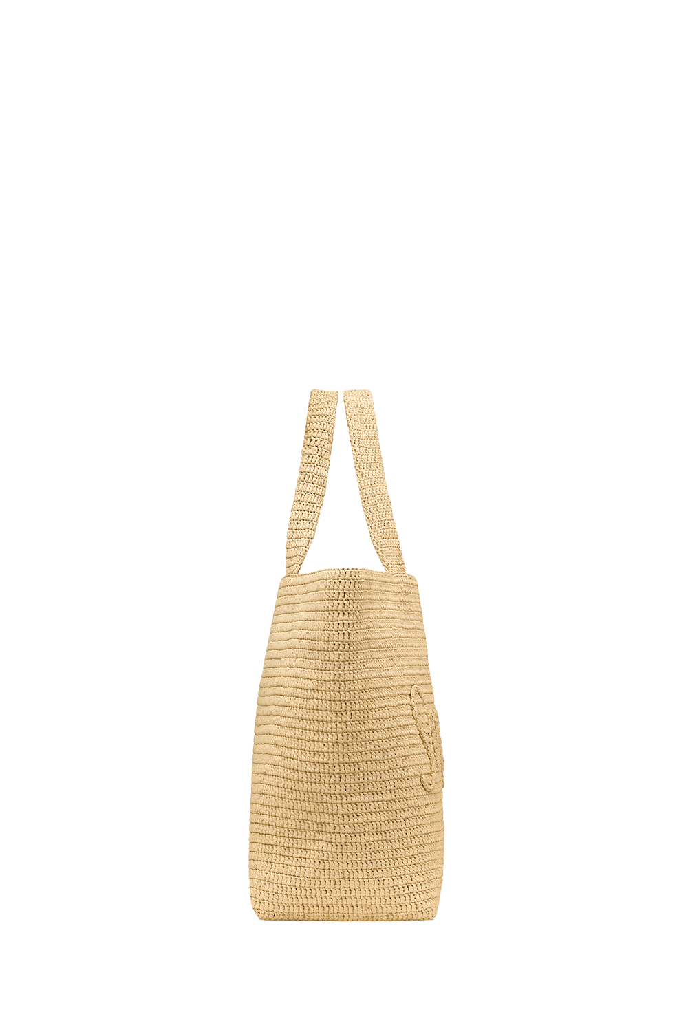 Saint Laurent Tote In Raffia