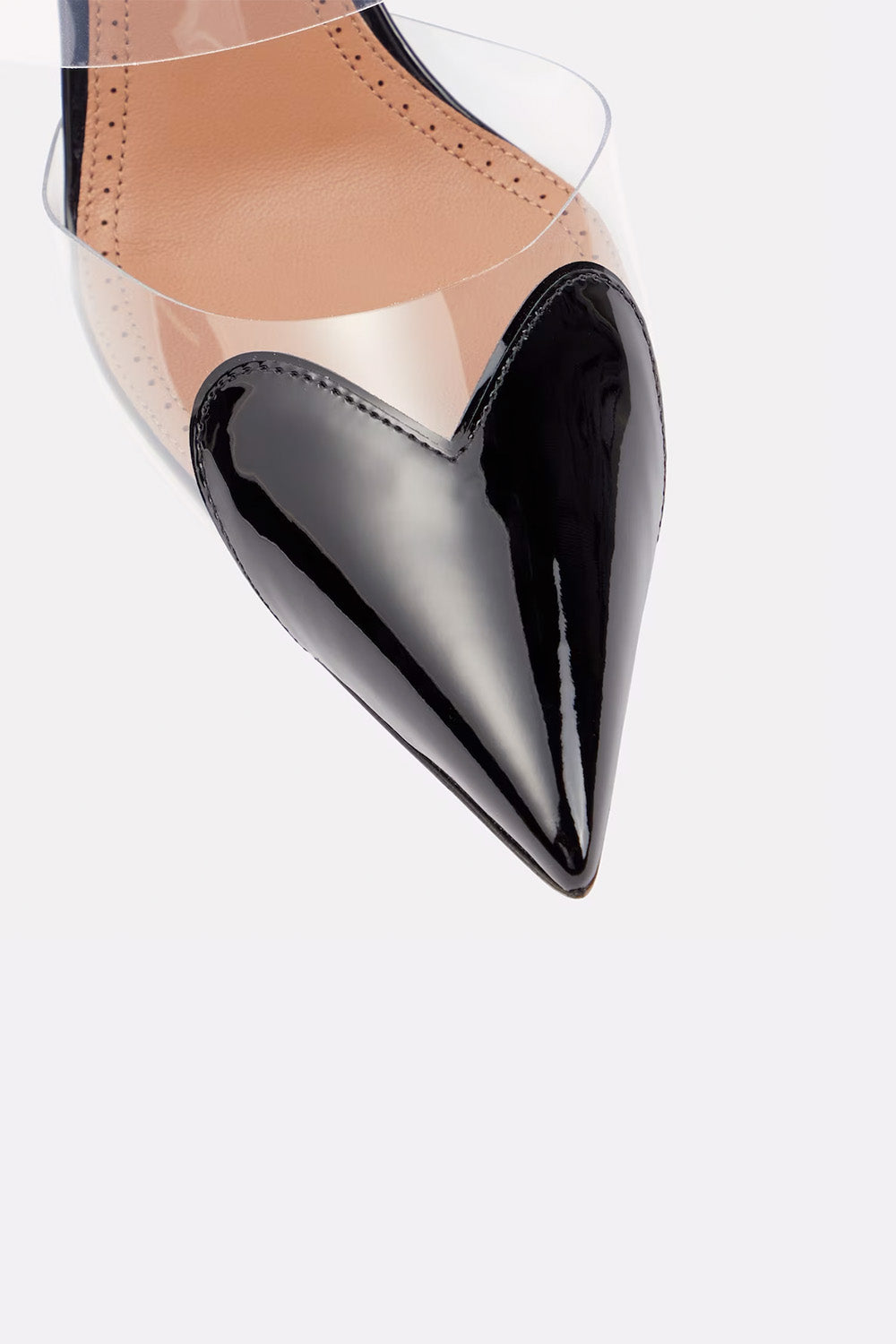 Cœur Patent Leather And PU Mules