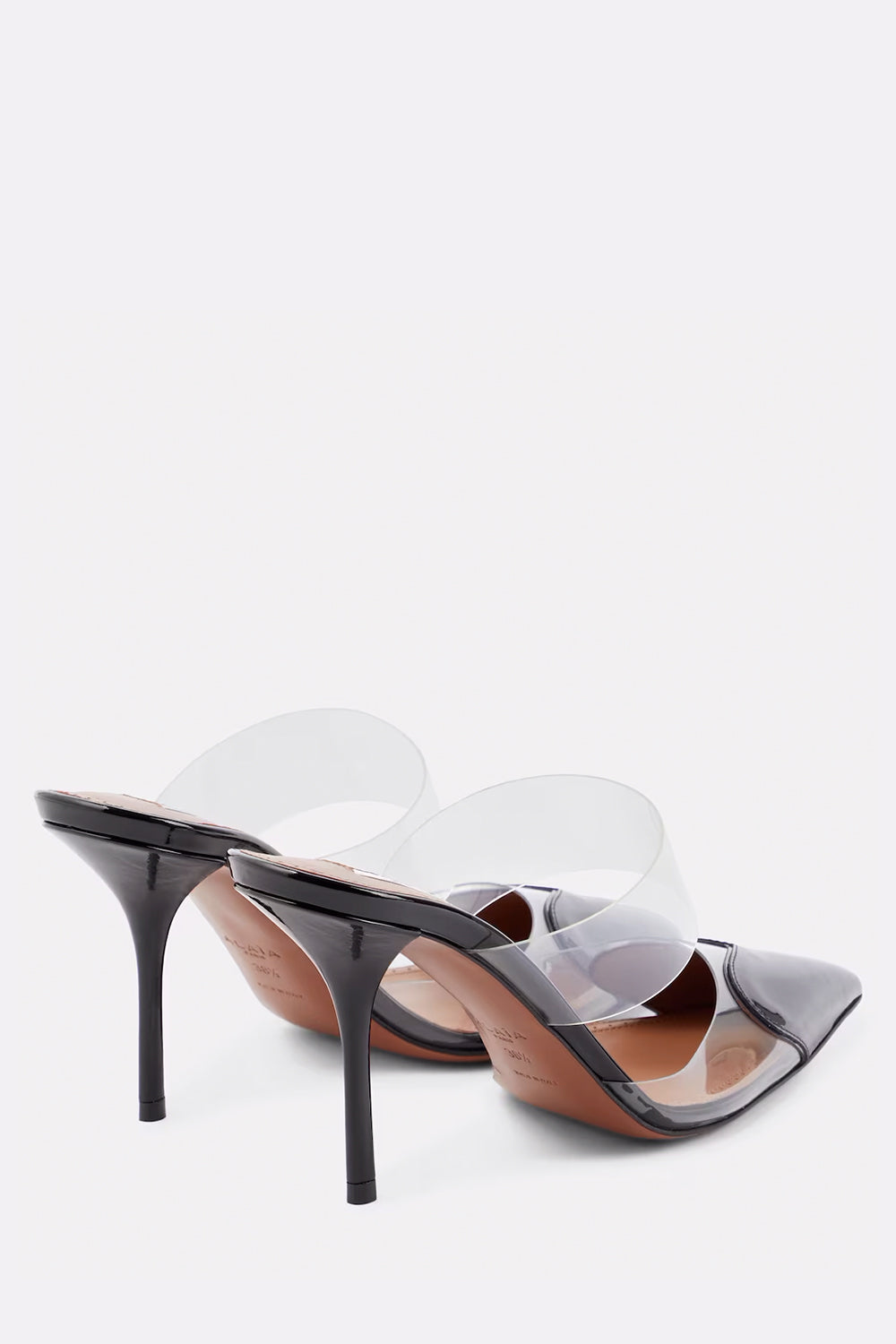 Cœur Patent Leather And PU Mules