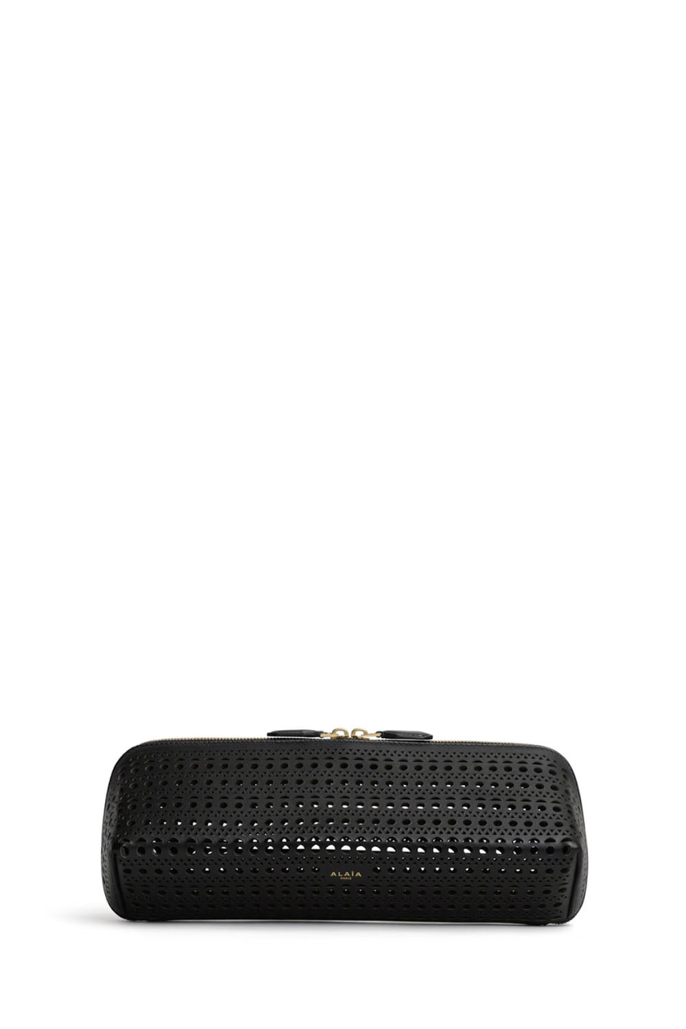 Delta Clutch In Perforated Vienne Calfskin