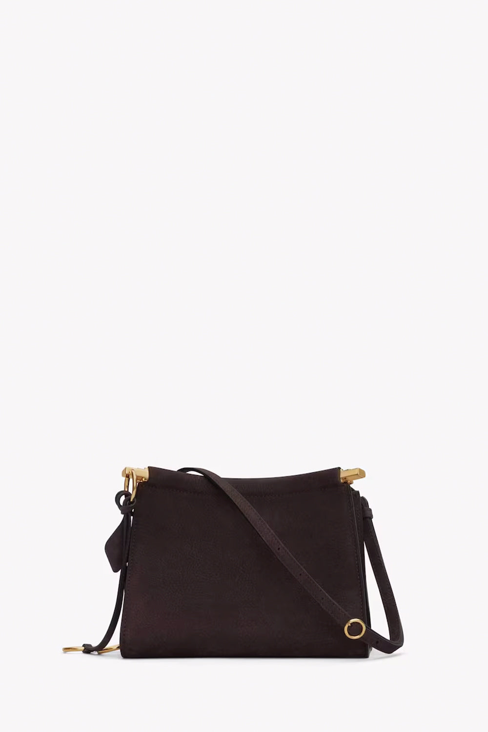ALAIA - Le Click Small Square Bag In Nubuck – The Sale Sisters