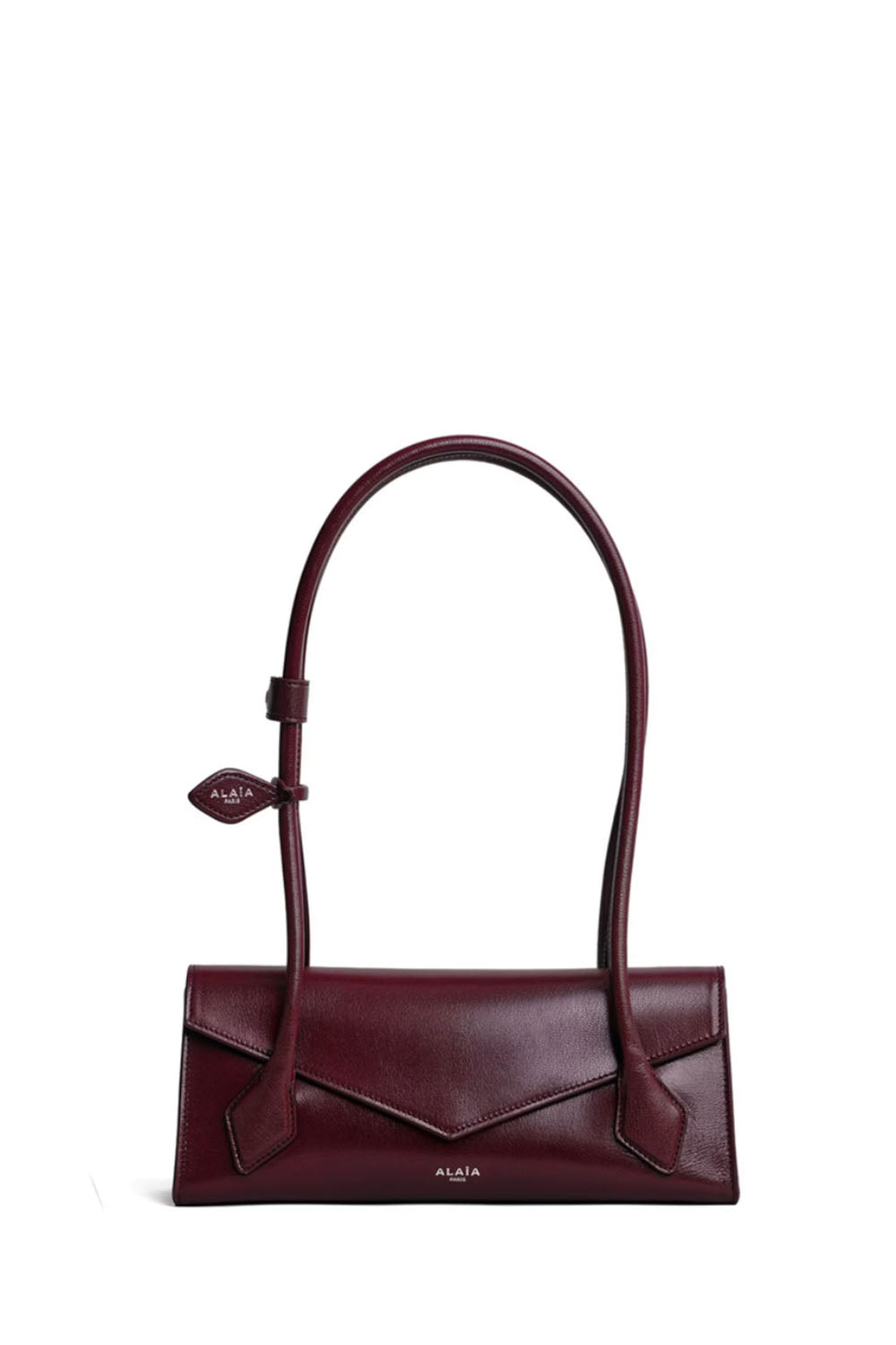 Le Teckel Flap Small Bag In Shiny Goatskin