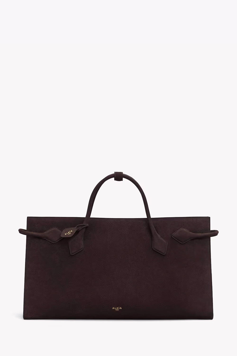ALAIA - Le Teckel Tote Bag In Nubuck – The Sale Sisters