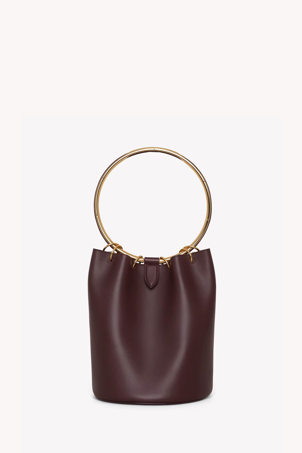 Ring Large Bucket Bag In Calfskin