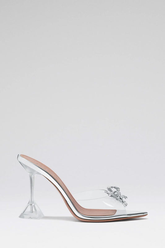 Rosie Glass Slipper Transparent Pvc