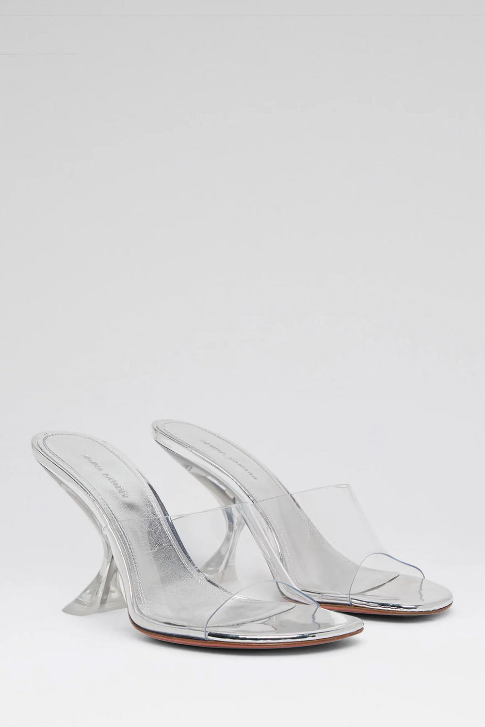Taylor Glass Slipper 90 Transparent Pvc