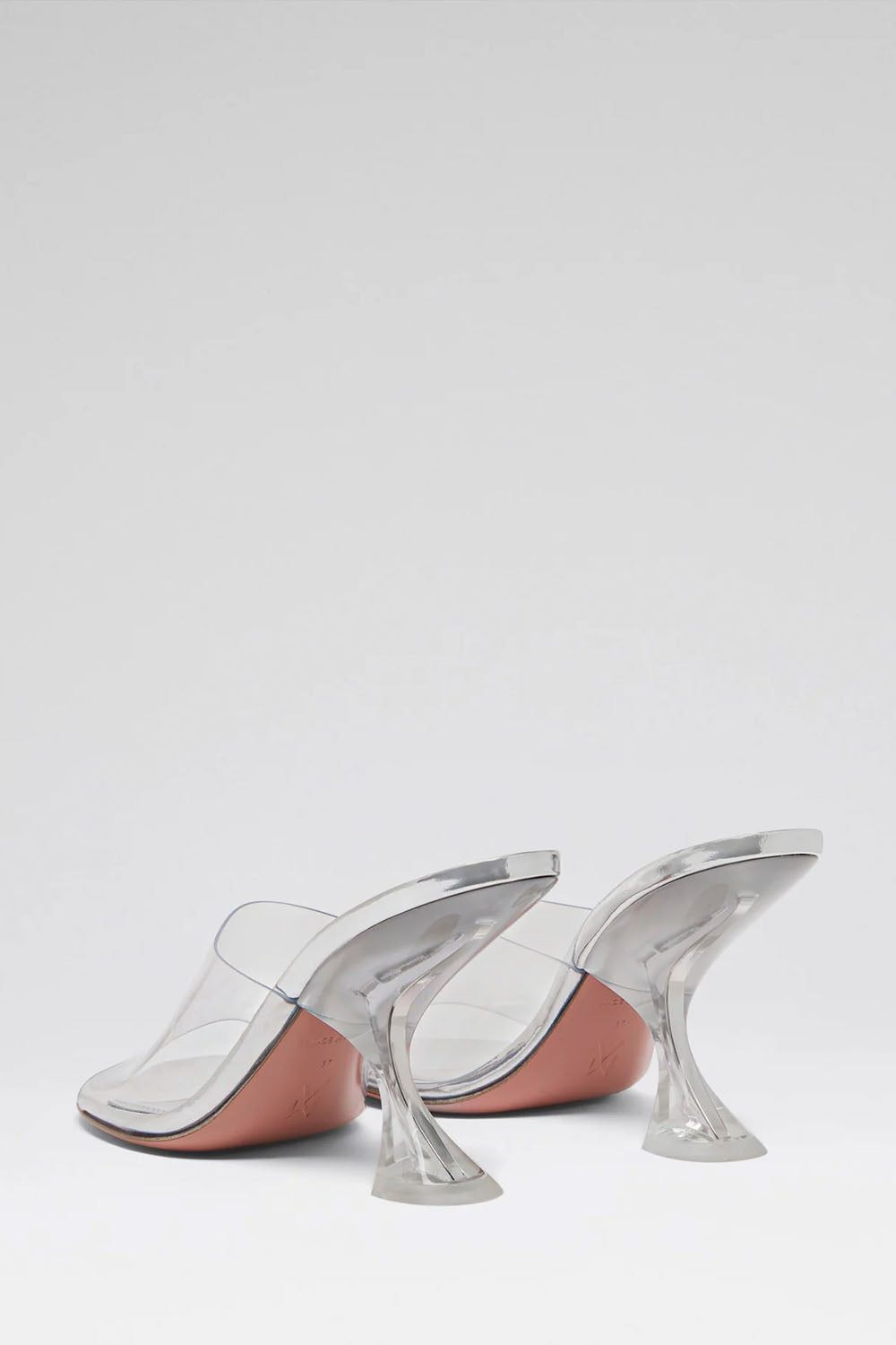 Taylor Glass Slipper 90 Transparent Pvc