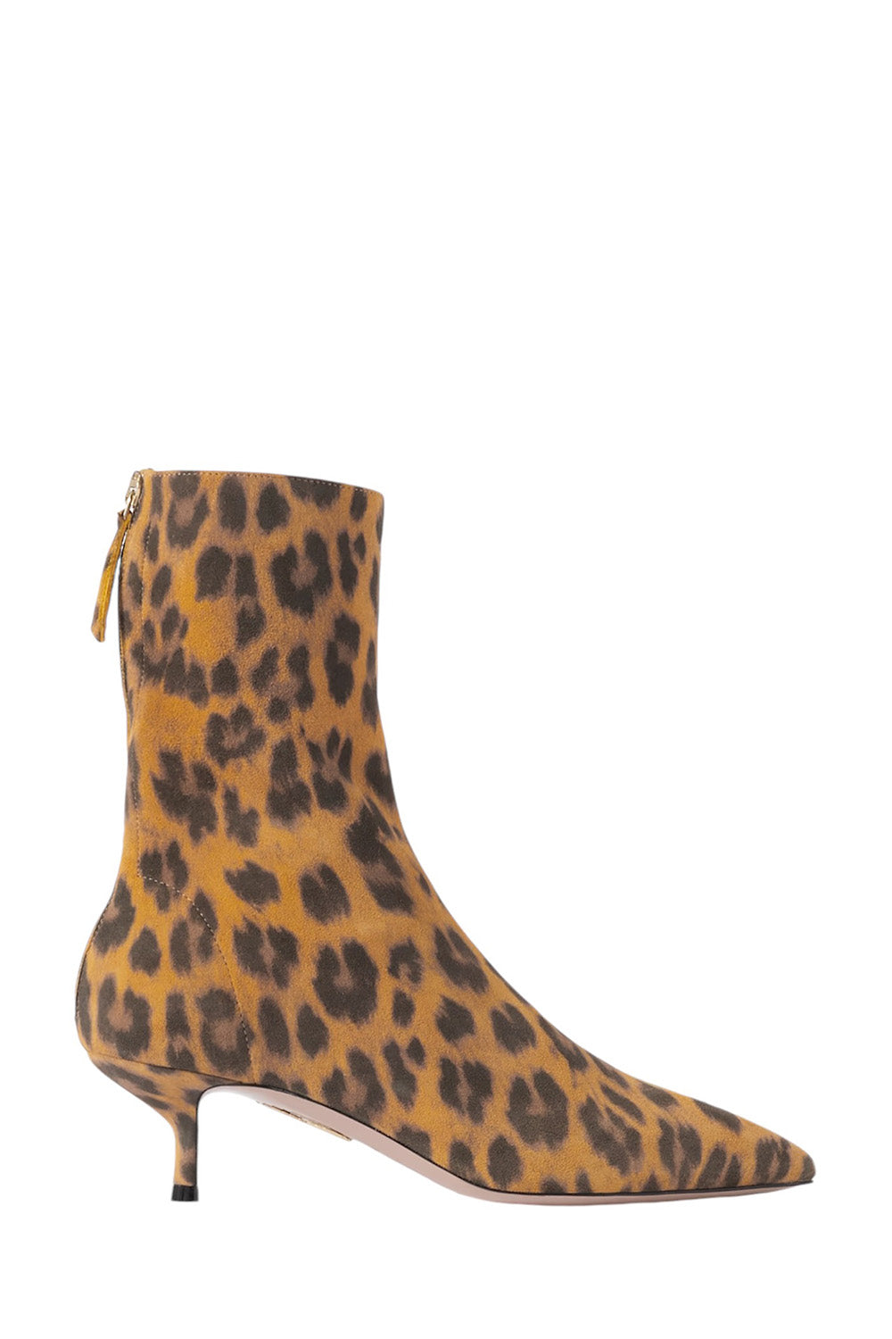 Montmartre 50 Leopard-Print Suede Ankle Boots