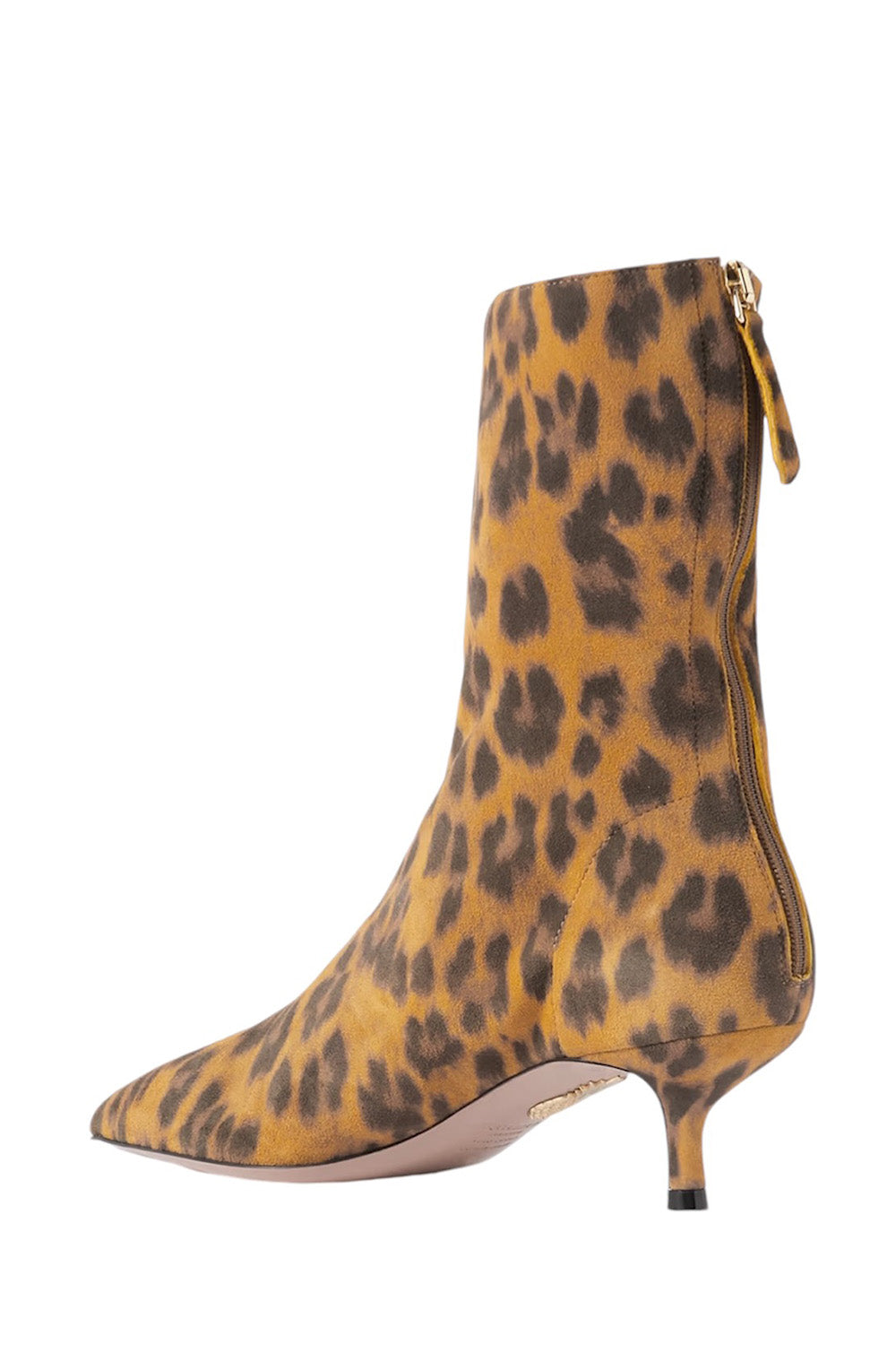 Montmartre 50 Leopard-Print Suede Ankle Boots