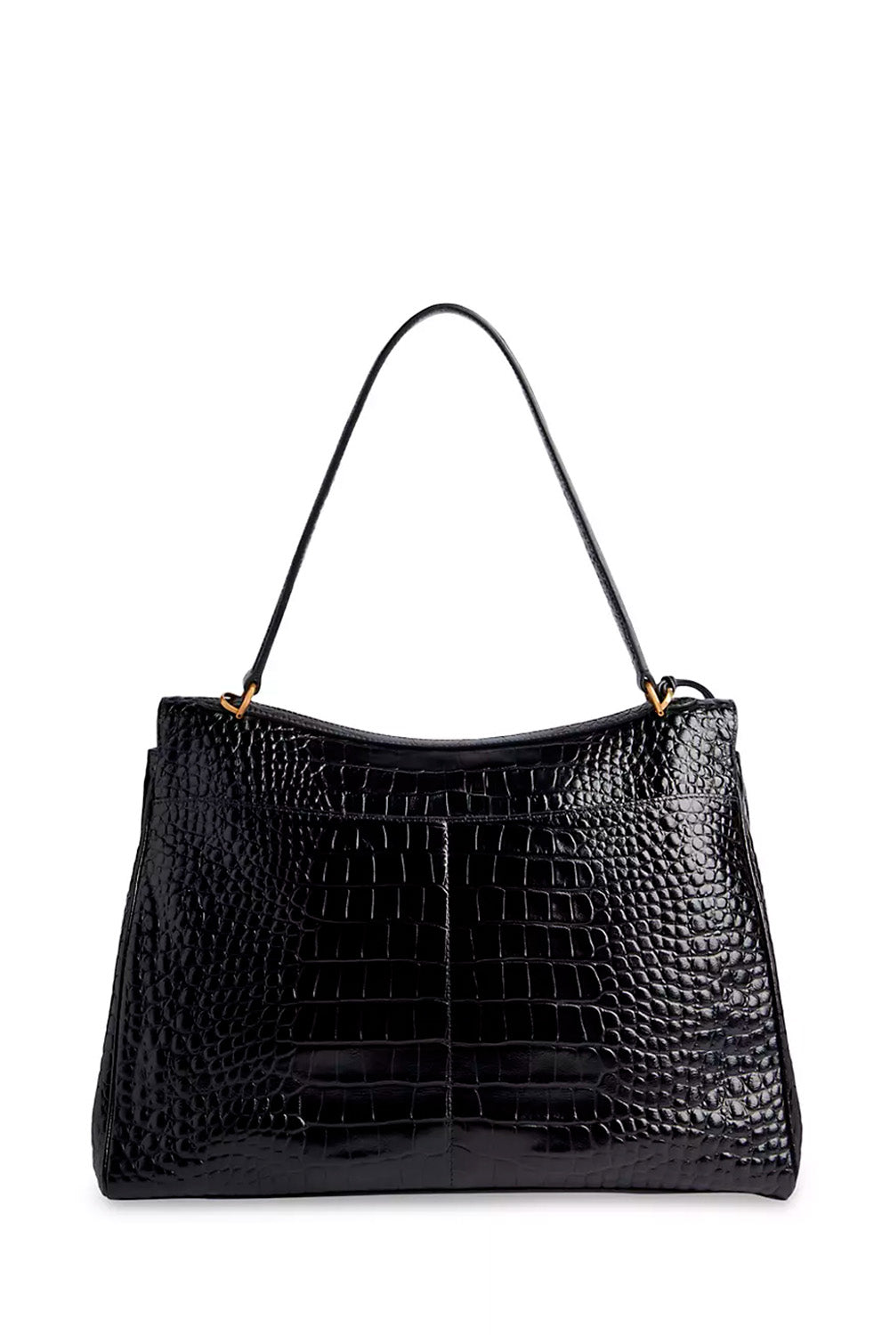 Rodeo Large Handbag Crocodile Embossed