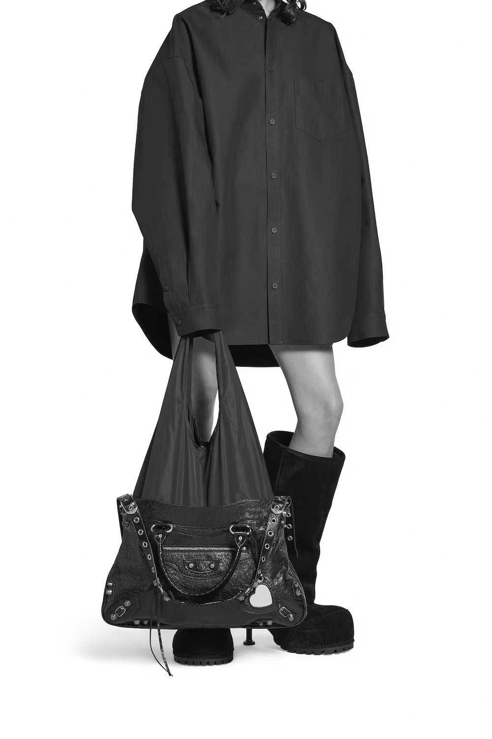 Women's Neo Cagole Xl Tote Bag Plus in Black