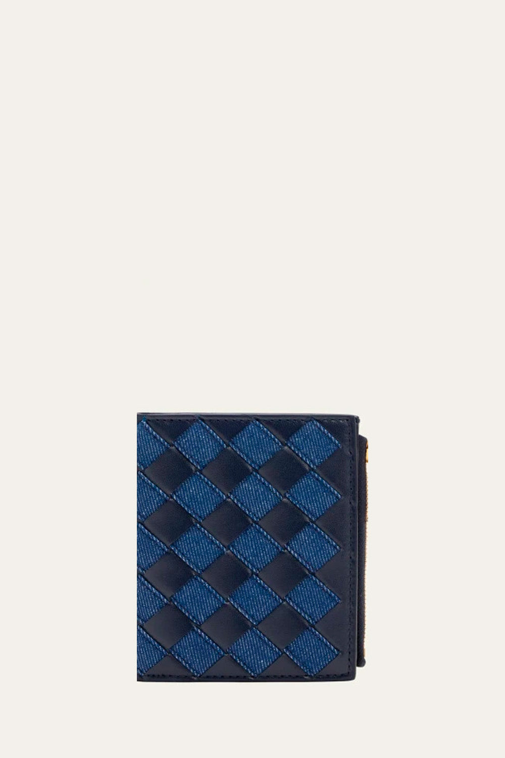 Small Bifold Denim Wallet