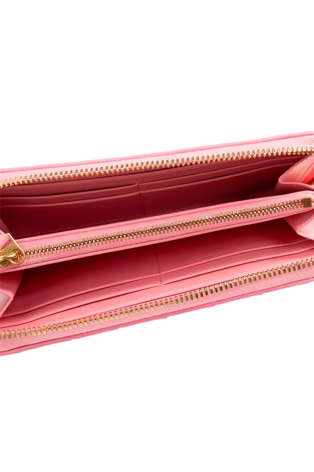 Intrecciato Zip Around Wallet
